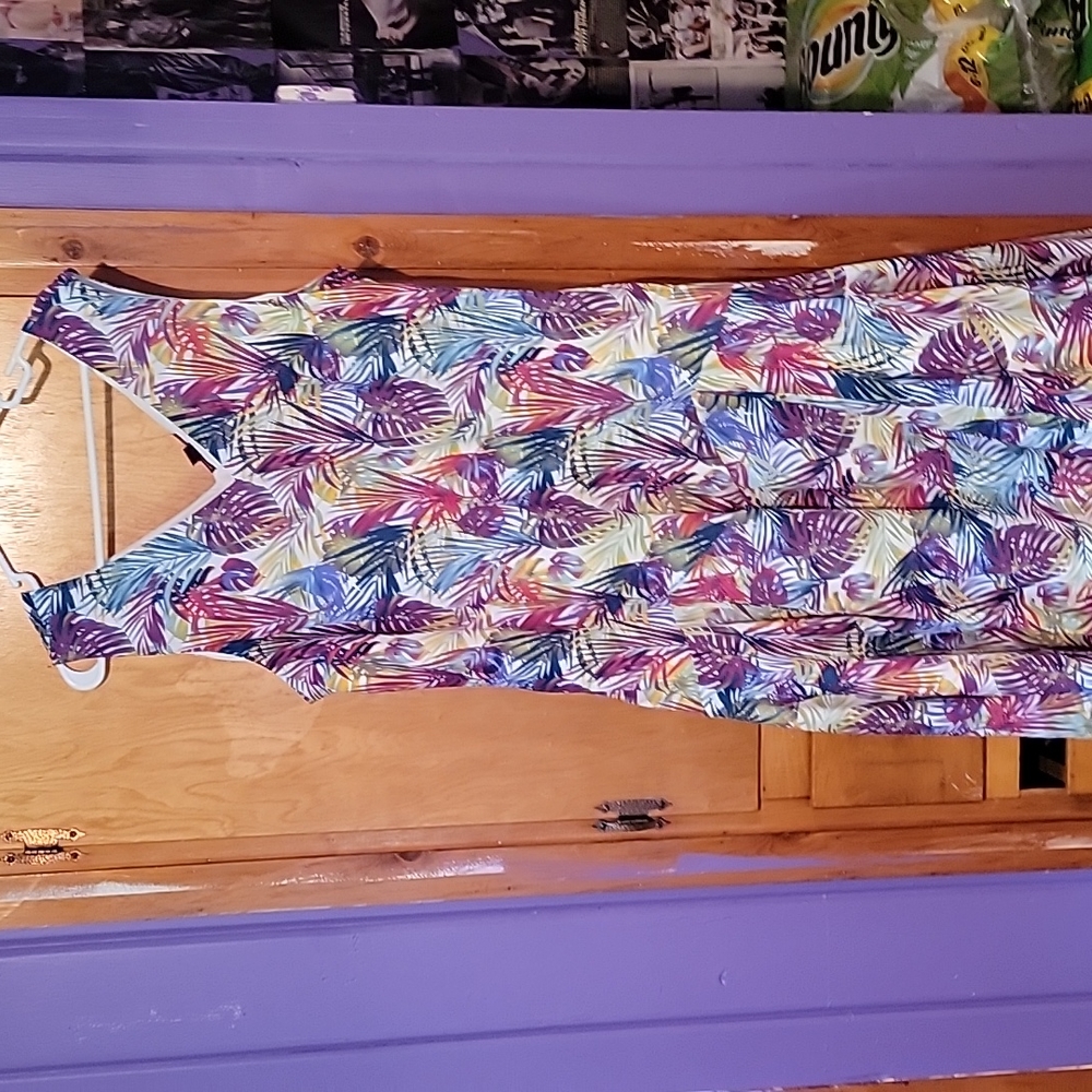 Sun dress multi colored